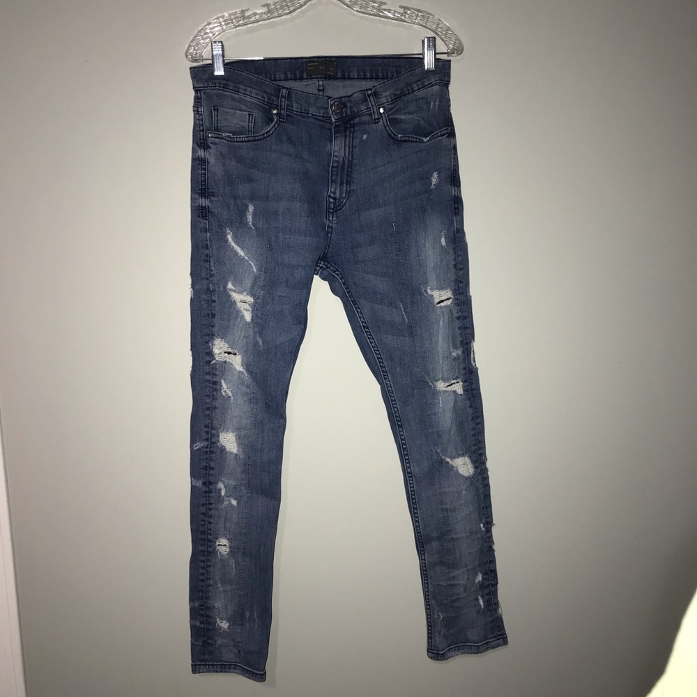 Zara Man Ripped Jean